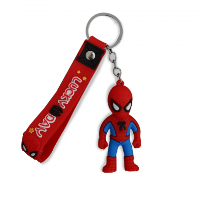 Superhero Character Keychain For Collection Gift Spider  Superhero Character Keychain For Collection Gift Spider